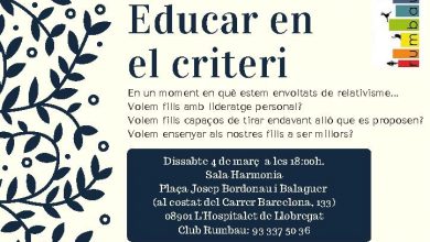 Conferència: Educar en el criteri